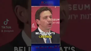 Watch Ron DeSantis, wannabe US president, fall apart when questioned...