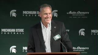 Dantonio on the 10-10 Game with Notre Dame