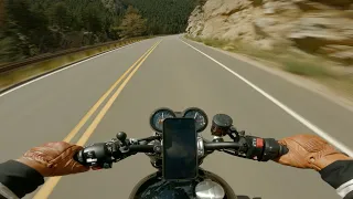 The Scenic Route Through Boulder Canyon - Part 2 // Triumph Speed Twin 1200 [4K]