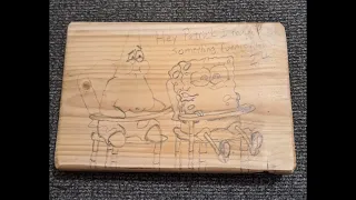 What's funnier than 24 🤣🤣🤣 #spongebob#funny#woodburning #art #shorts#patrick #hammerinkameron#laugh