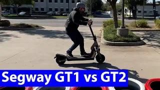 Segway GT1 vs GT2 First Impressions | High Performance Scooters