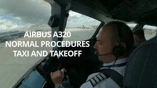 Airbus A320 Normal Procedures - Taxi and Takeoff