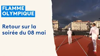 Flamme olympique à Marseille : les moments forts de la grande soirée au Vieux-Port
