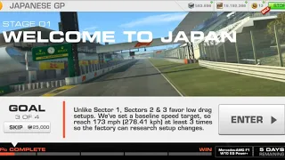 Real Racing 3: Japanese Grand Prix ft Mercedes-AMG F1 W10 EQ Power+: Stage 1.3