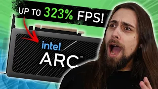 HUGE FPS Boost for Intel Arc GPUs!! FASTER with New Drivers!