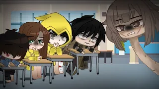 Little Nightmares at school be like- - Gacha Club Skit