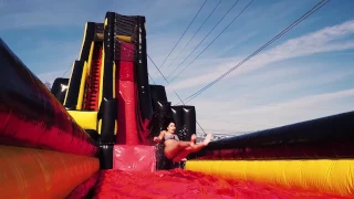 Splash into Summer: 33' The Slingshot Water Slide - Water Slides for Sale - Unleash Aquatic Thrills!