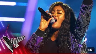 Cleo Reign Stewart singing ‘Heaven’ Blind Audition on The Voice UK 2023