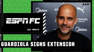 Pep Guardiola sings EXTENSION with Manchester City through 2025 | ESPN FC