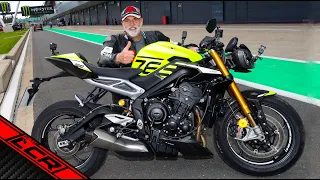 On Track At Silverstone During MotoGP! | Triumph Street RS Moto 2 Edition