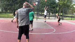 Shore Road  Basketball ( Nick drills the winner)