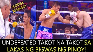 Undefeated Takot na Takot sa Lakas ng Bigwas ng Pinoy!