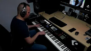 Terminator 2 cover on the Yamaha Montage M.