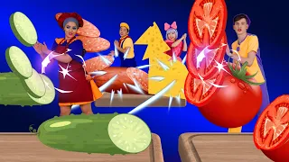 In the Mood for Food!" Cooking Dance 🧑‍🍳🍗 | Kids Funny Songs