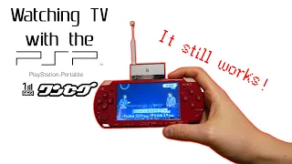 Watching TV with the PSP 1seg