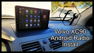 Installing an Android Head Unit in a Volvo XC90