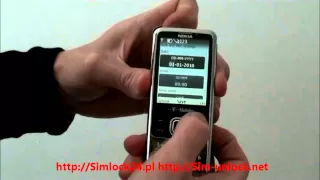 nokia 6700 unlocking by codes