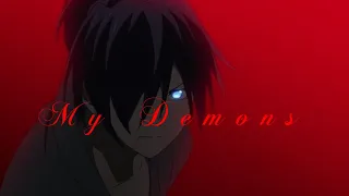 [AMV]Anime clip-My Demons. Аниме клип "Бездомный бог"