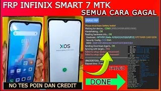 cara buka frp Infinix Smart 7 X6515 MTK  yang bandel