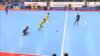 Gol Raúl Gómez (1-3) Viña Albali Valdepeñas - Peñíscola Rehab Medic. J17, 1Div. LNFS