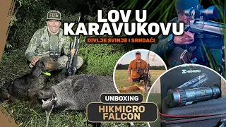 Lov u Karavukovu - Divljih svinja&Srndaća | Hikmicro Falcon FQ 50 | Hunting Wildboars&Roebuck | E205