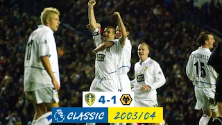 Milner, Matteo, Viduka, Smith! Leeds United 4-1 Wolves | Premier League Classic | 2003/04