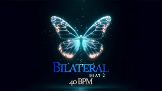 Solo Bilateral Beat #2 | 40 BPM | 10 Hour Dark Screen | Anxiety, PTSD, Stress, Insomnia Release