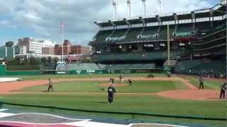 Inside Progressive Field prior to a game in October of 2012