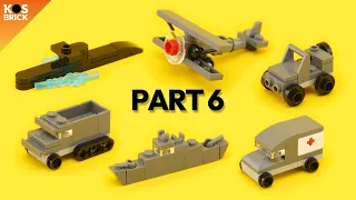 Lego Military Mini Vehicles - Part 6 (Tutorial)
