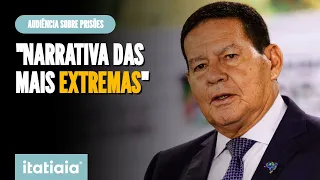 MOURÃO DIZ SER 'NARRATIVA EXTREMA' CHAMAR O 8 DE JANEIRO DE 'TENTATIVA DE GOLPE'