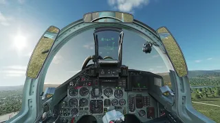 DCS World Virtual Batumi Airshow Ukrainian SU 27 in cockpit