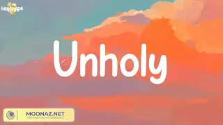 Unholy - Sam Smith (Lyrics)