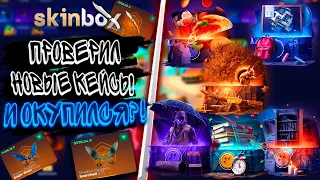 ПРОВЕРИЛ НОВЫЕ КЕЙСЫ И ОКУПИЛСЯ?!🔥SKINBOX С 0Р💣💲POP💲 КОНКУРЕНТ CASE BATTLE? СКИН БОКС