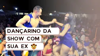 DANÇARINO DO WASHINGTON BRASILEIRO DA SHOW DE DANÇA COM A EX...🤠