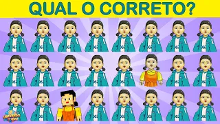 24 JOGOS ROUND 6 PARA TESTAR SUA MENTE | ENCONTRE O EMOJI DIFERENTE | ENCONTRE OS ERROS