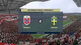 FIFA 22 NORWAY VS SWEDEN UEFA NATIONS LEAGUE