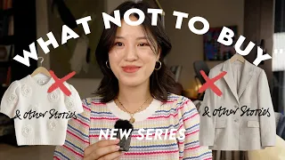 CLOTHING ITEMS NOT WORTH PURCHASING! (Ep.1 What NOT To Buy)