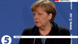 Меркель та Яценюк про РФ, санкції та ситуацію в Україні