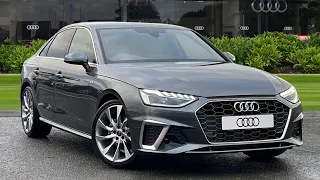 Brand New Audi A4 2.0 TFSI 35 S line S Tronic 4dr | Preston Audi