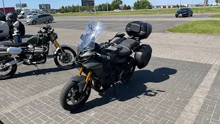 Turystyka motocyklowa - czy kufry boczne to „must have”? Yamaha Tracer 9GT
