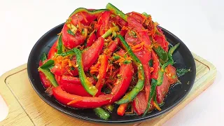 Essen Sie diesen Tomaten-Gurken-Salat jeden Tag zum Abendessen, um schnell Bauchfett zu verbrennen!