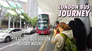 Bus 158 London Bus Full Journey From Stratford To Chingford Mount