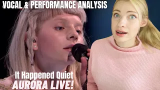 Vocal Coach/Musician Reacts: AURORA ‘It Happened Quiet’ Live at Nidarosdomen In Depth Analysis