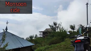Monsoon ride in ktm duke 200 in Himalayas|| Most dangerous road of Himachal Pradesh #rohru