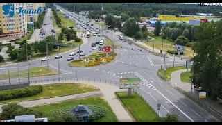 Saint-Petersburg LIVE CAMERA. Веб-камера г. Сестрорецк, Приморское шоссе и ул. Токарева онлайн.