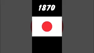 Yaponiyaning Bayroqlar almashinuvi Tarixi #tarix #flag #japan #yaponiya #history @BuTarix