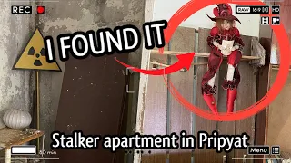 I found it in the stalker apartment in Pripyat Chernobyl zone