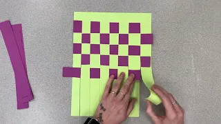 Easy Paper Weaving