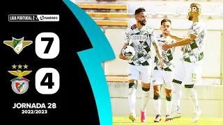 Resumo: Moreirense 7-4 Benfica B - Liga Portugal SABSEG | SPORT TV