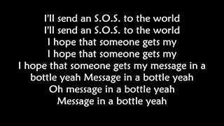 No doubt ft. Sting - Message in a bottle LYRICS ||Ohnonie (HQ)